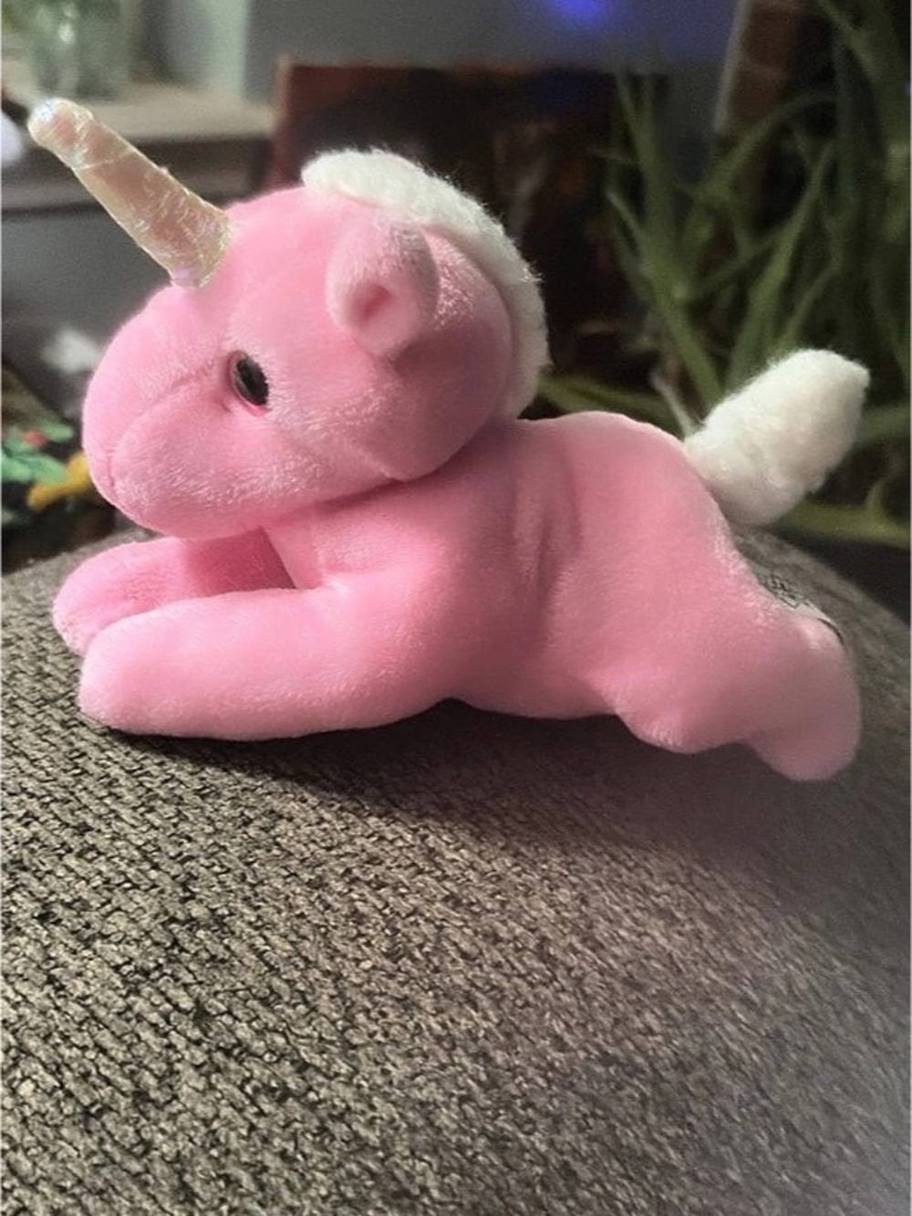 Ty Charmer the Unicorn Pink Plush Stuffed Animal